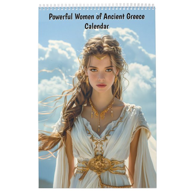 Powerful Women of Ancient Greece – Calendar (Cover)