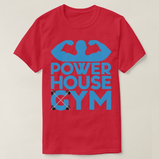Powerhouse Gym 7 T-Shirt (Design Front)
