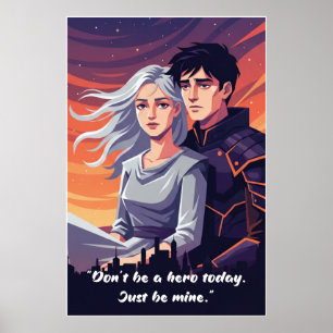 Powerless Book Quote Poster