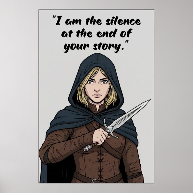 Powerless Book Quote Poster (Front)