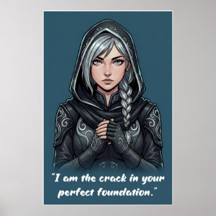 Powerless Book Quote Poster