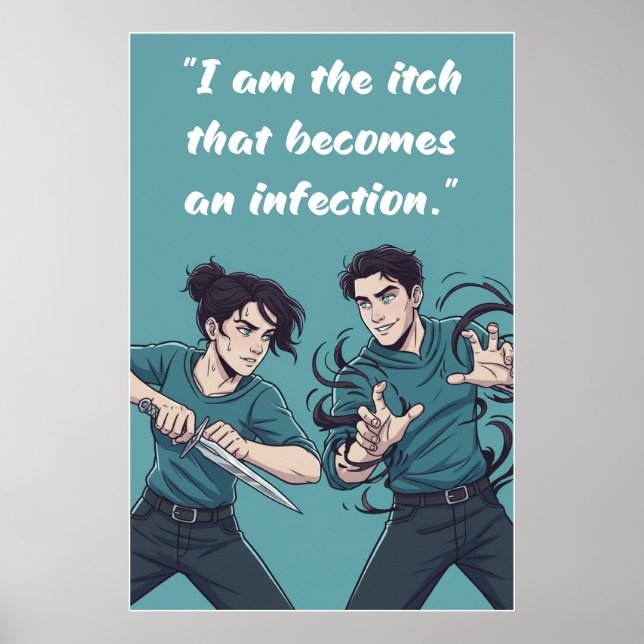 Powerless Quote Poster (Front)