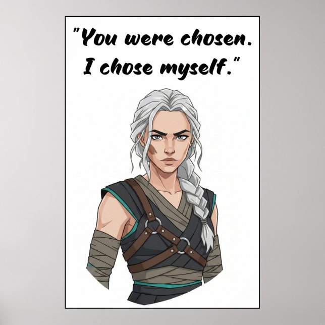 Powerless Quote Poster (Front)