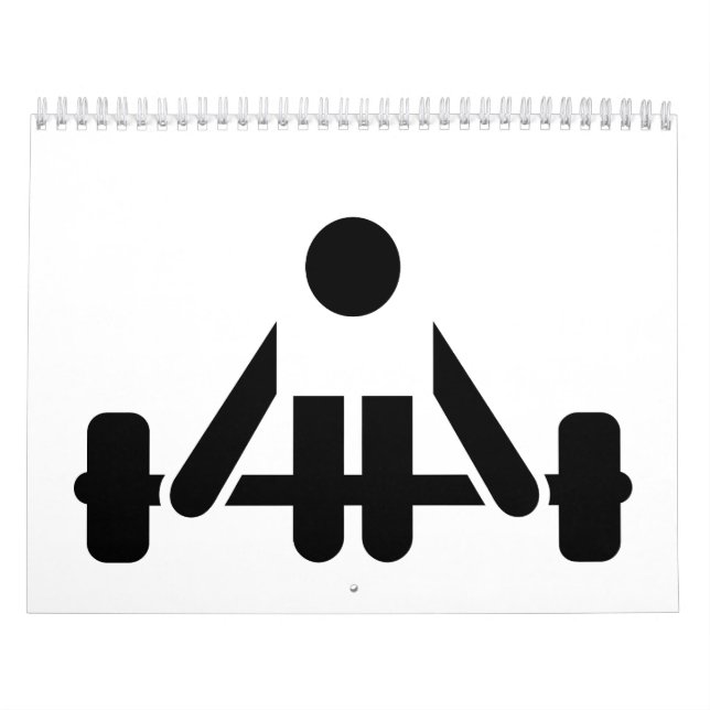 Powerlifting icon calendar (Cover)