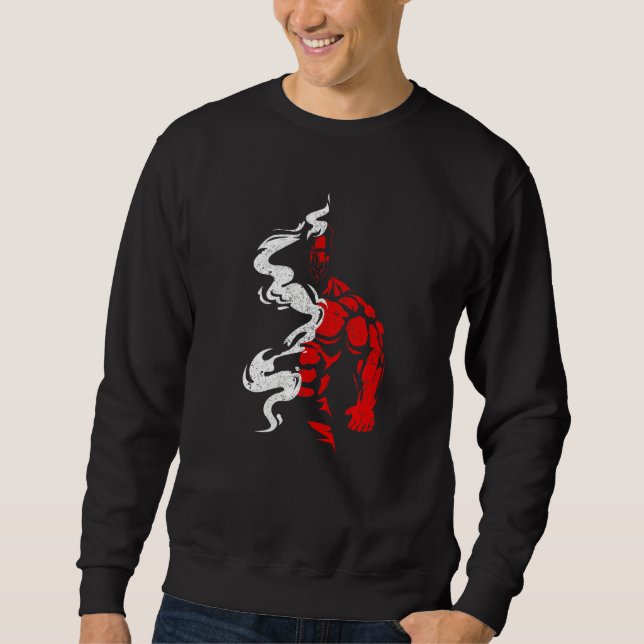 Powerlifting Workout Fitness  1 Sweatshirt (Front)