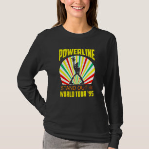 Powerline Stan'd 0ut Worl'd Tour '95 T-Shirt