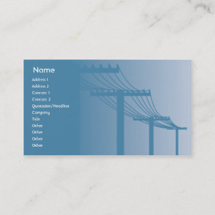Powerlines - Business Business Card