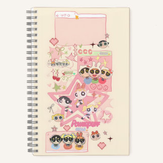Powerpuff Chaos: A Sugary Sweet Collage Notebook