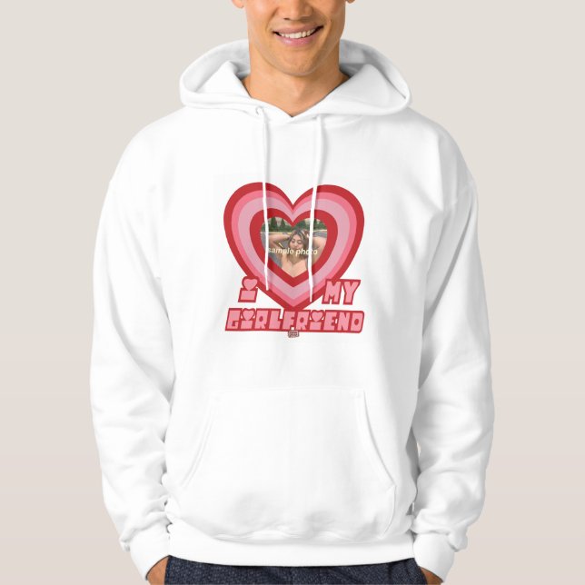 PowerPuff Dingus Heart- GIRLFRIEND Hoodie (Front)