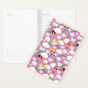 Powerpuff Girls & Donny Rainbow Pattern Planner