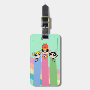 Powerpuff Girls Fly High Luggage Tag