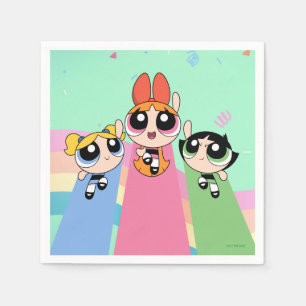 Powerpuff Girls Fly High Napkin