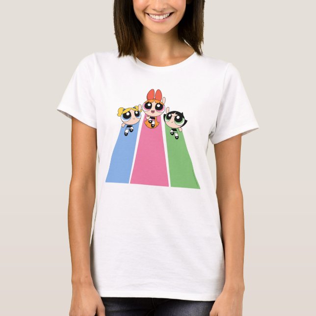 Powerpuff Girls Fly High T-Shirt (Front)