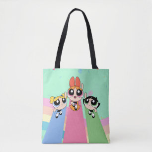 Powerpuff Girls Fly High Tote Bag