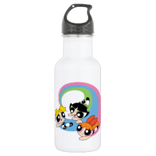 Powerpuff Girls Fly Through The Sky 532 Ml Water Bottle