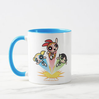 Powerpuff Girls Launch Into The Air Mug