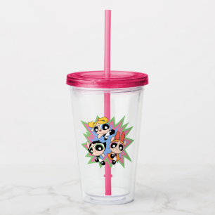 Powerpuff Girls Powfactor Acrylic Tumbler