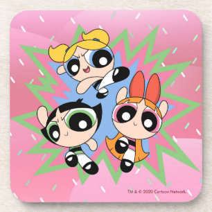 Powerpuff Girls Powfactor Coaster
