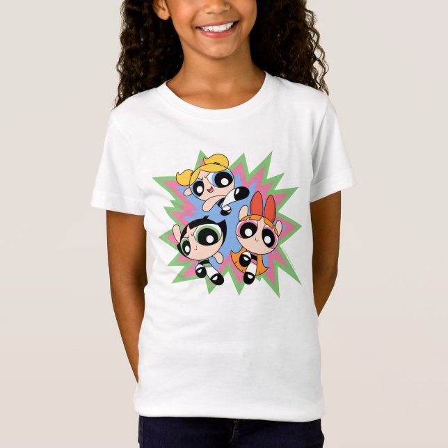 Powerpuff Girls Powfactor T-Shirt (Front)