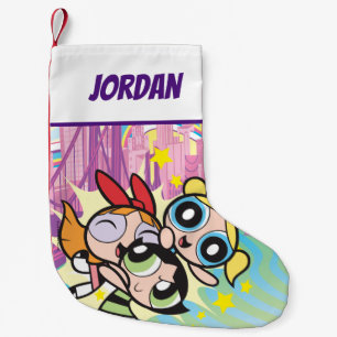 Powerpuff Girls Rule Small Christmas Stocking