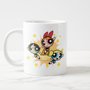Powerpuff Girls Save The Day Large Coffee Mug