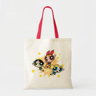 Powerpuff Girls Save The Day Tote Bag