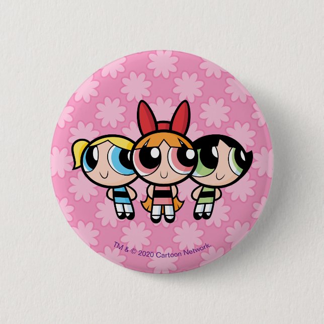 Powerpuff Girls: Sugar, Spice and Everything Nice 6 Cm Round Badge (Front)