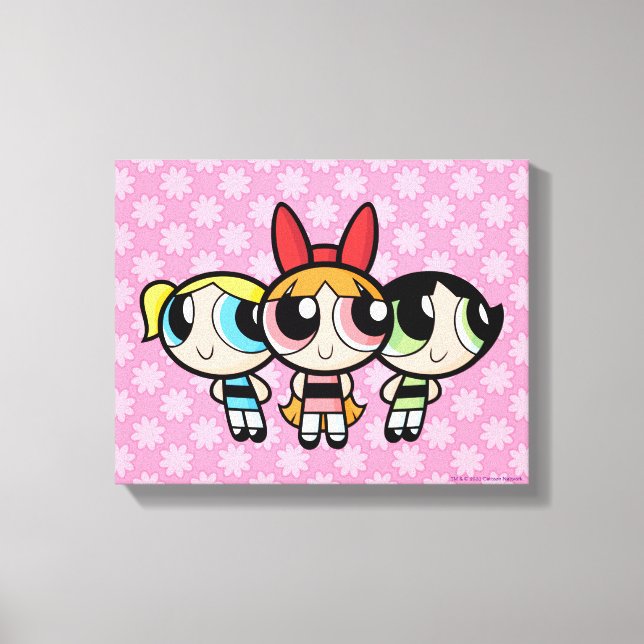 Powerpuff Girls: Sugar, Spice and Everything Nice Canvas Print (Front)