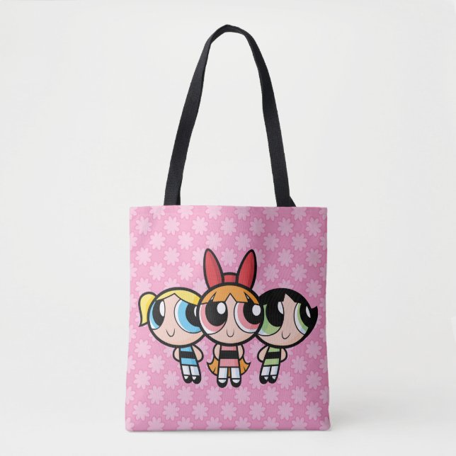 Powerpuff Girls: Sugar, Spice and Everything Nice Tote Bag (Front)