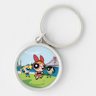 Powerpuff Girls Super Fierce Key Ring