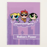 Powerpuff Girls Team Logo Planner<br><div class="desc">The Powerpuff Girls | Blossom,  Bubbles,  and Buttercup on a purple cloud with "powerpuffgirls" written below.</div>