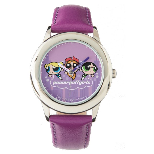 Powerpuff Girls Team Logo Watch (Front)