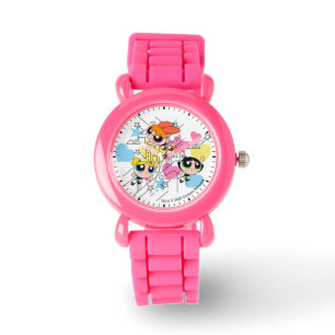 Powerpuff Girls Townsville Pattern Watch