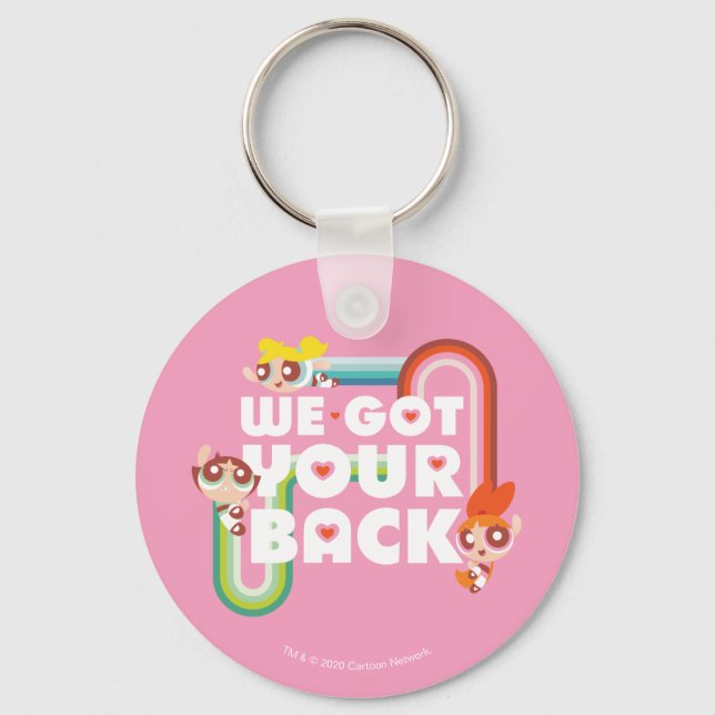 Powerpuff Girls: We Got Your Back Key Ring (Front)