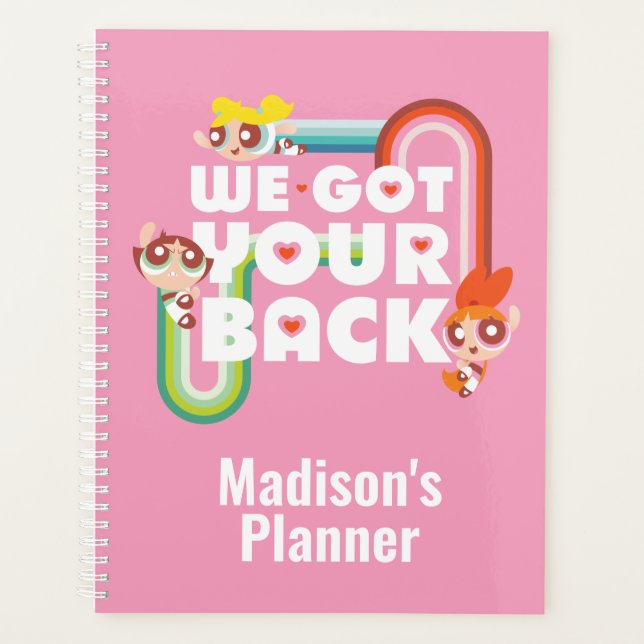 Powerpuff Girls: We Got Your Back Planner (Front)