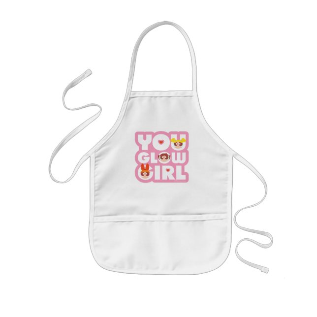 Powerpuff Girls: You Glow Girl Kids Apron (Front)