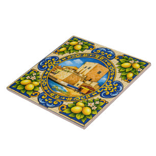 Pozzallo Sicilia Torre Cabrera Tile