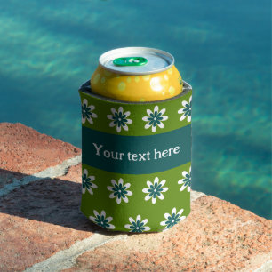 PP 338: Retro 70s Colour Flowers: 2 of 3 Can Cooler