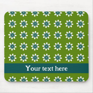 PP 338: Retro 70s Colour Flowers: 2 of 3 Mouse Mat