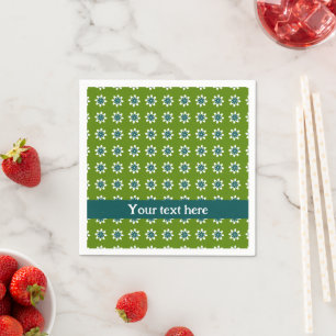 PP 338: Retro 70s Colour Flowers: 2 of 3 Napkin