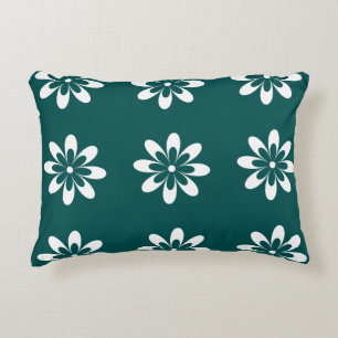 PP 338: Retro 70s Colour Flowers: 3 of 3 Decorative Cushion