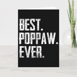 Ppaw Ever - Father Tee  Card