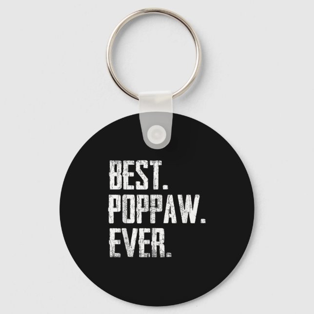 Ppaw Ever - Father Tee  Key Ring (Front)