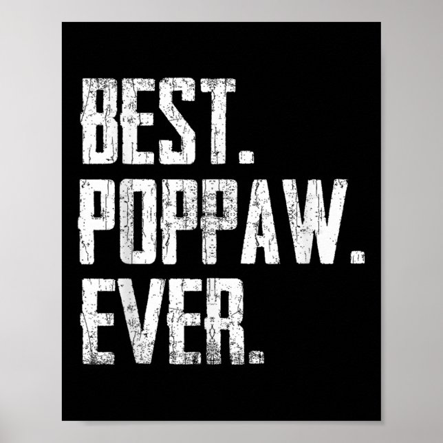 Ppaw Ever - Father Tee  Poster (Front)