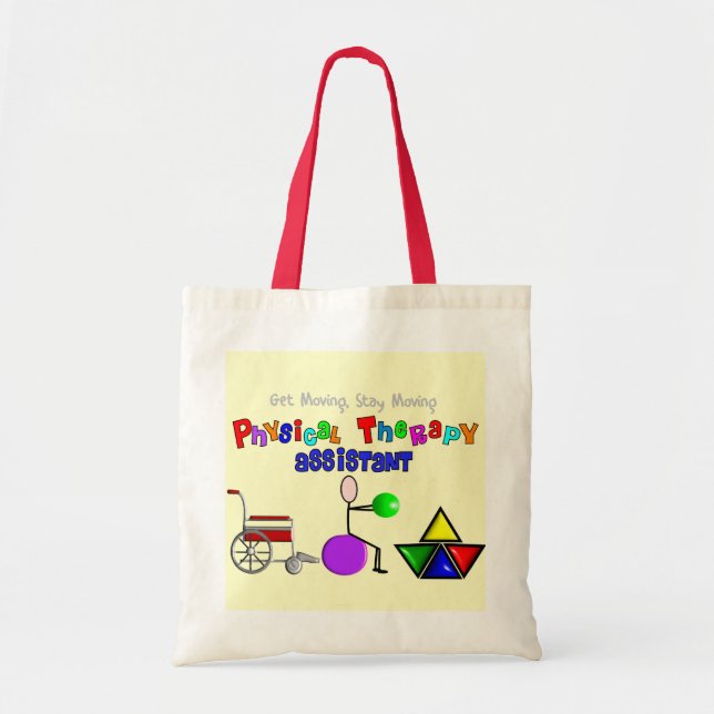 Pphysical Therapy Assistant Tote Bag (Front)
