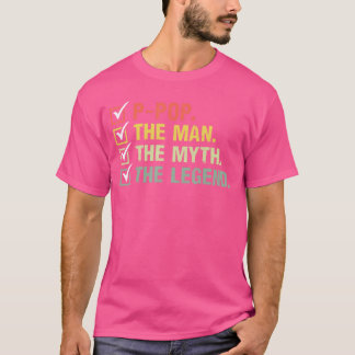 Ppophe Manhe Mythhe Legend Gifts For Fathers Day v T-Shirt