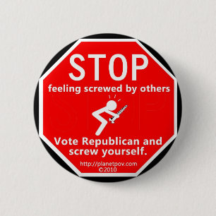PPOV Button - Stop Sign