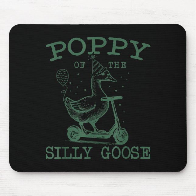Ppy Of The Silly Goose First Birthday Family Match Mouse Mat (Front)