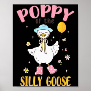 Ppy Of The Silly Goose First Birthday Family Match Poster
