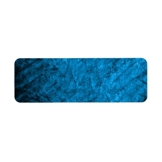 Pr 090 MAGICAL FANTASY BLUE TEXTURES SPACE DIGITAL Return Address Label